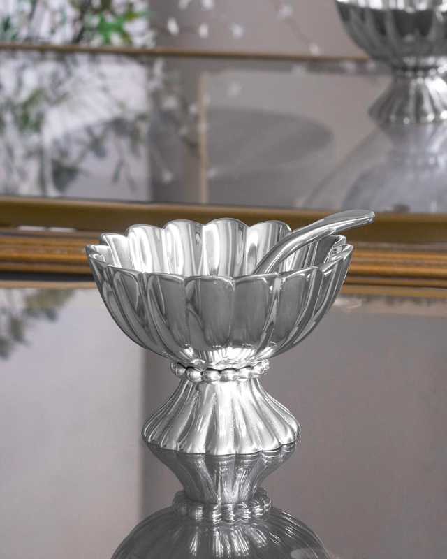 VINTAGE Vienna Mini Pedestal with Spoon